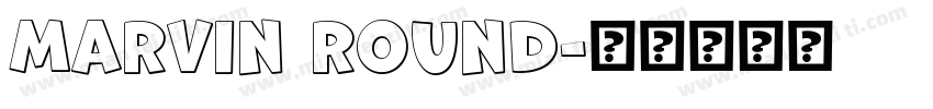 marvin round字体转换